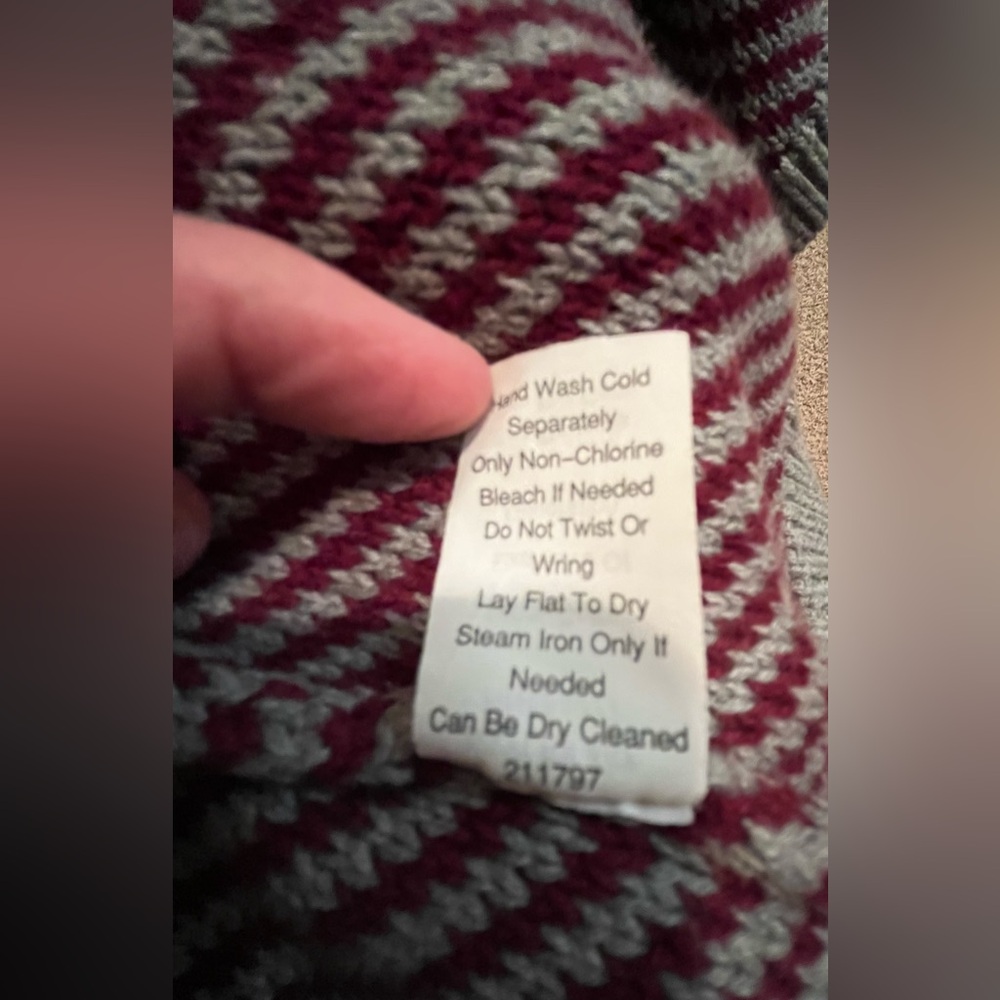 Cabi Colorblock Open Front Blanket Knit Sweater C… - image 6